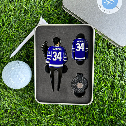 Auston Matthews Golf Divot Tool Package