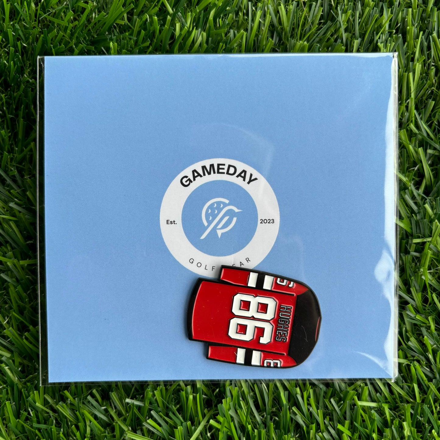 Jack Hughes Golf Ball Marker