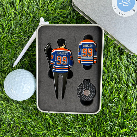 Wayne Gretzky Golf Divot Tool Package